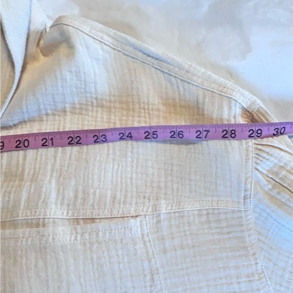 SANCTUARY Kiera Cotton Gauze Jacket Muslin Size 3X NWT - Picture 13 of 15